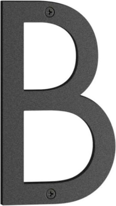 Nordic Husbokstav H16cm Svart / B