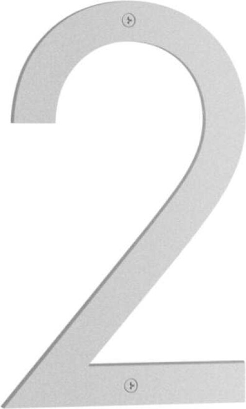 Nordic Husnummer H23cm Grå / 2