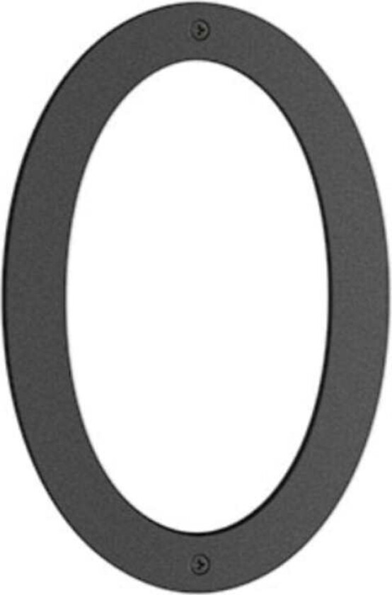 Nordic Husnummer H23cm Svart / 0