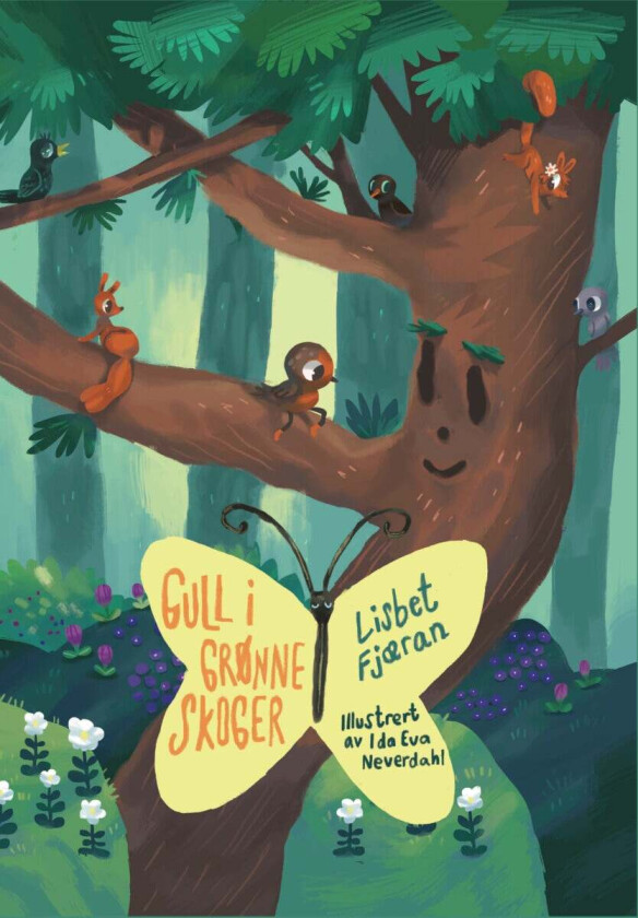 Gull i grønne skoger av Lisbet Fjæran