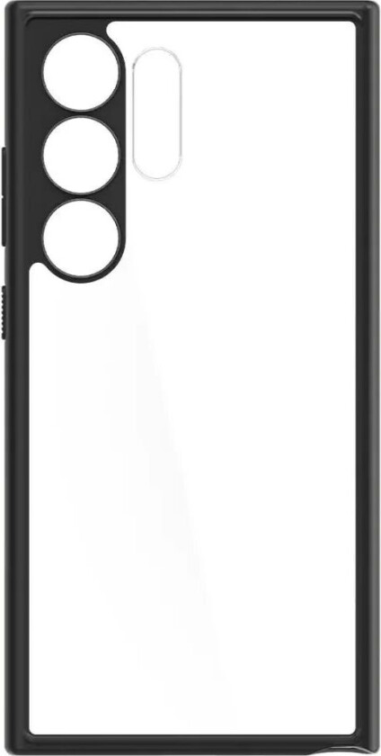 Samsung Galaxy S24 Ultra Ultra Hybrid Deksel - Gjennomsiktig / Svart