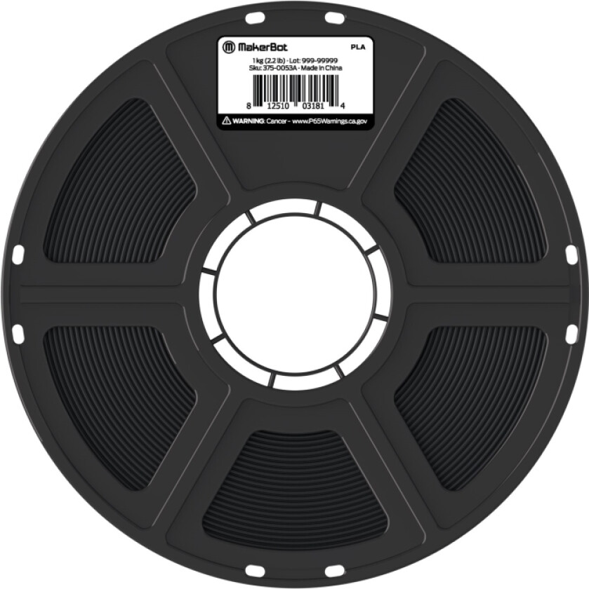 Svart - 1 Kg - Pla-Filament (3D)