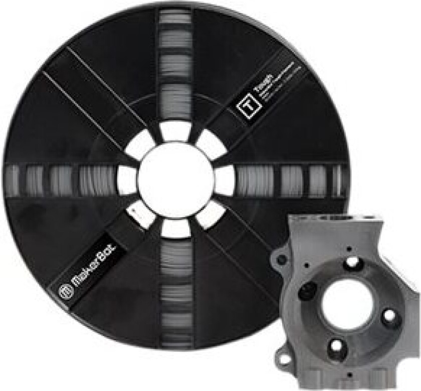 Skifergrå - 900 G - Tough Pla Filament (3D)