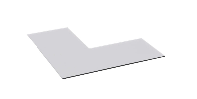 GULVPLATE KLART GLASS QUADRO 2+3
