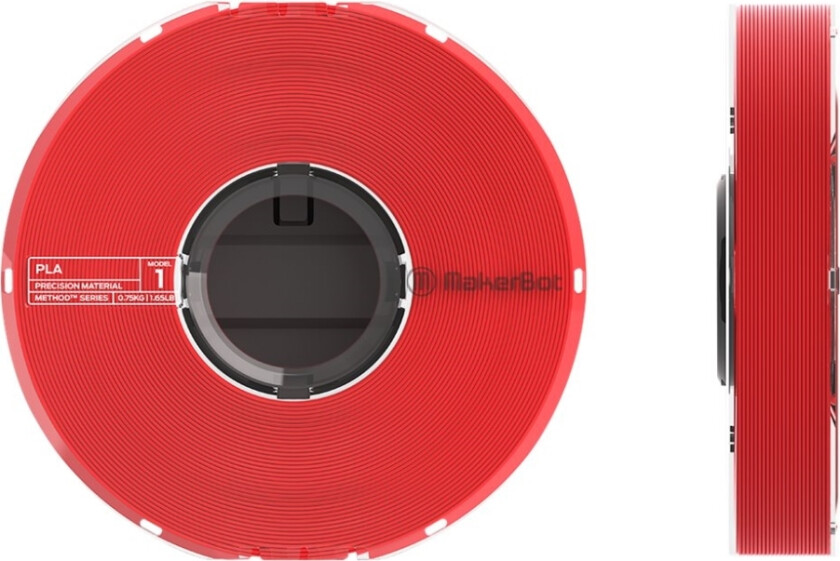Ekte Rødt - 750 G - Polyesterpose - Pla-Filament (3D) - For Method