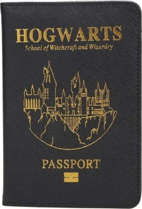 TG Harry Potter Passholder Hogwarts Svart