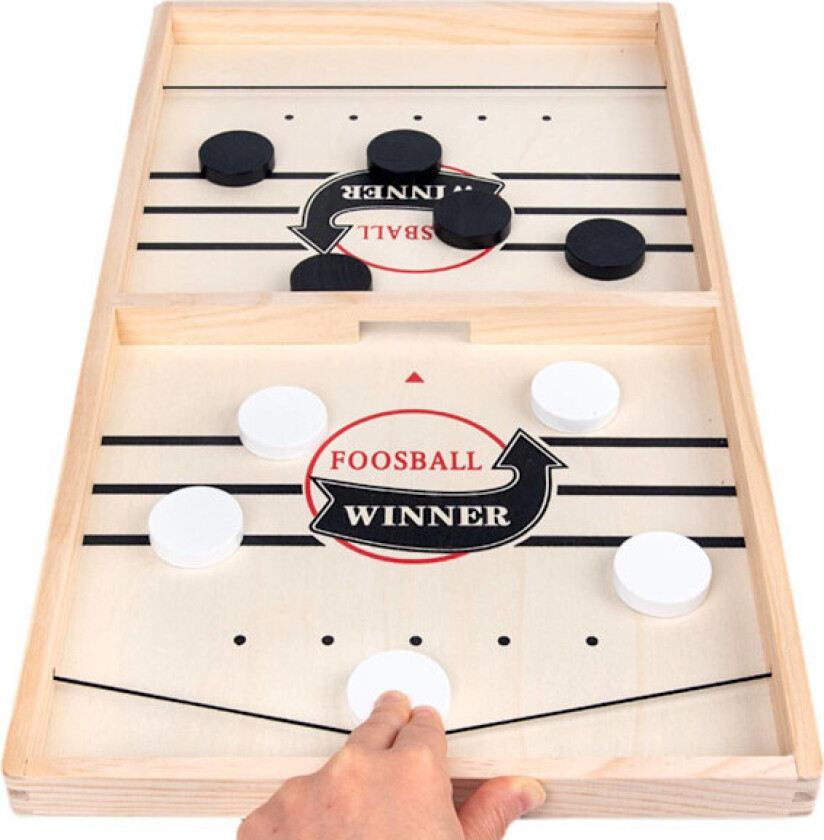 Bilde av (Spesielt kampanje) Rask Sling Puck-spill, trehockeyspill, superfotballbord