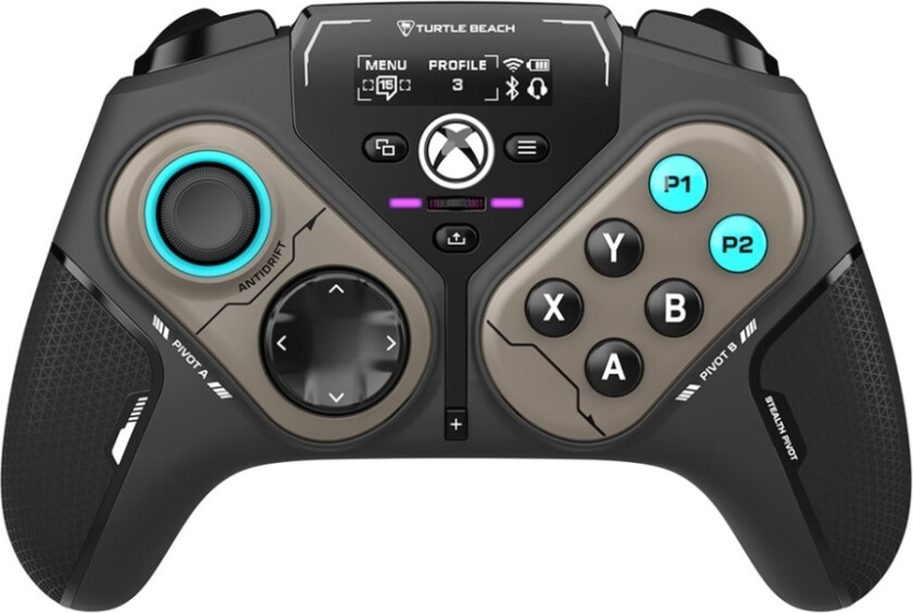 Turtle Beach Stealth Pivot - Håndkonsoll - Trådløs - 2.4 Ghz/Bluetooth - For Microsoft Xbox One, Microsoft Xbox Series X, Microsoft Xbox Series S, An
