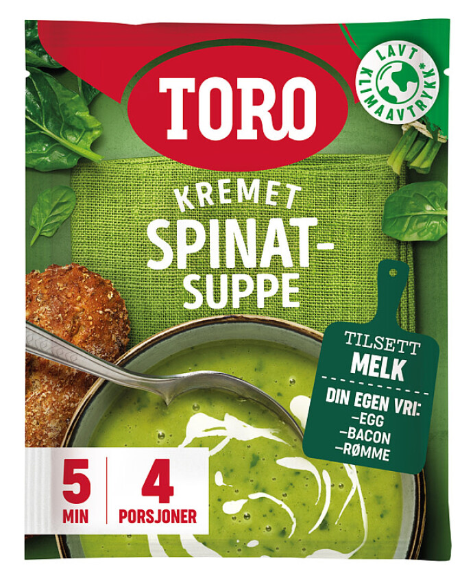 Toro Kremet Spinatsuppe 85g