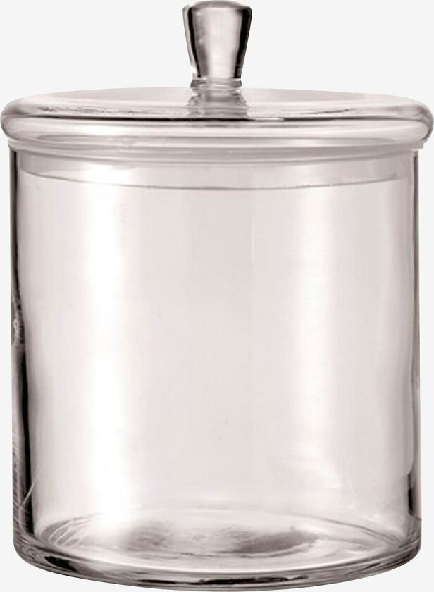Glasskrukke 17 cm, Transparent