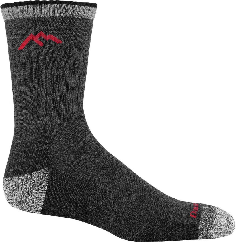 Men's Hiker Micro Crew Sock Cushion S (38-40.5), Black