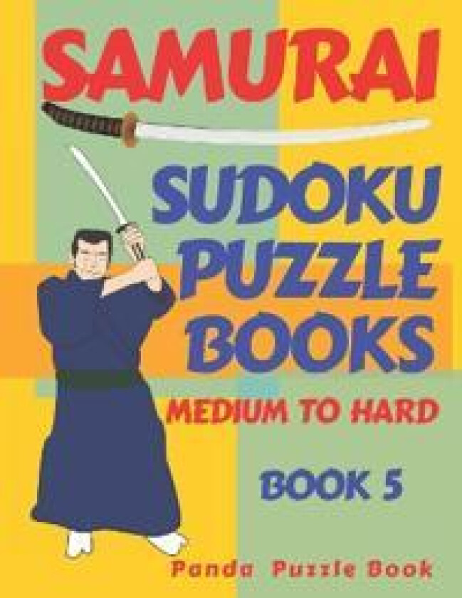 Samurai Sudoku Puzzle Books Medium To Hard - Book 5