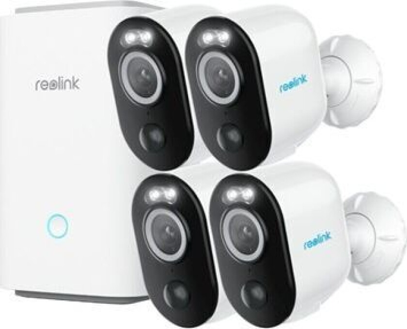 Reolink Argus 3 Pro 2K 4-pack with Home Hub