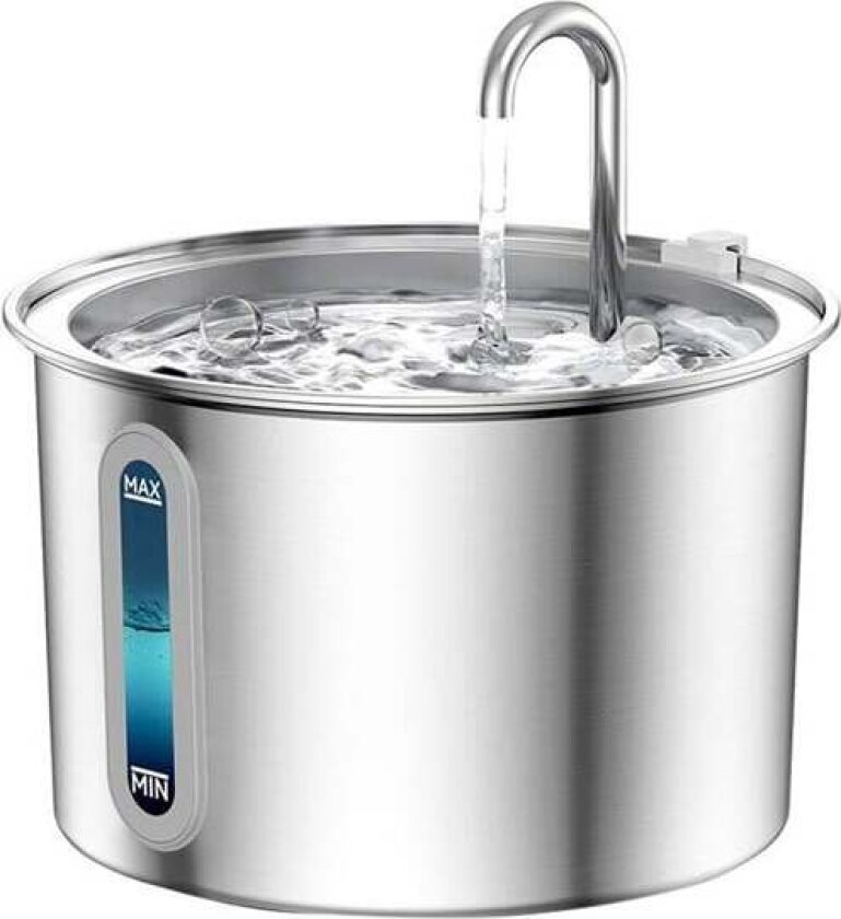 Bilde av stainless steel fountain / drinker for dog and cat