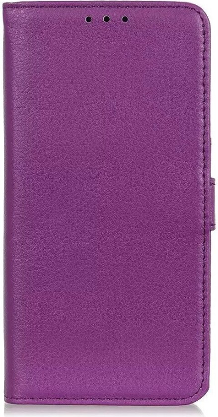 Samsung Galaxy A13 (4G) Litchi Skinn Deksel - Lilla