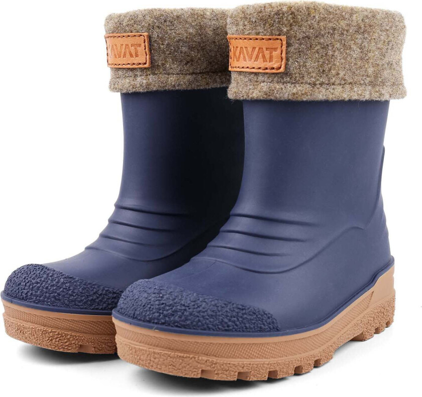 Gimo WP Fôrede Gummistøvler, Blå, 32 - Gummistøvler - 100% Polyester