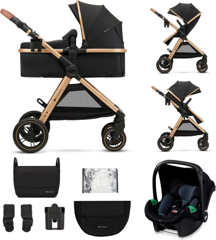 ESME 2-in-1 Duovogn, Pure Black -  Duovogner