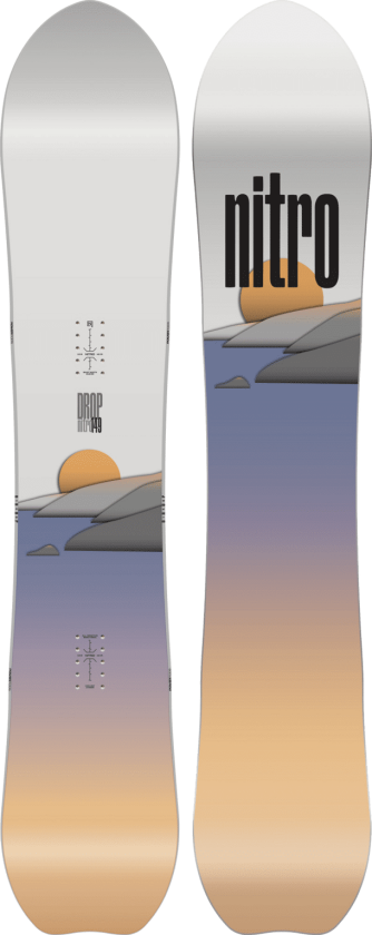NITRO Snowboard W Drop 24/25, snowboard, dame MULTICOLOR