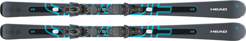 Alpine Skis Shape e-V8 24/25, carvingski, unisex Anth/Bl