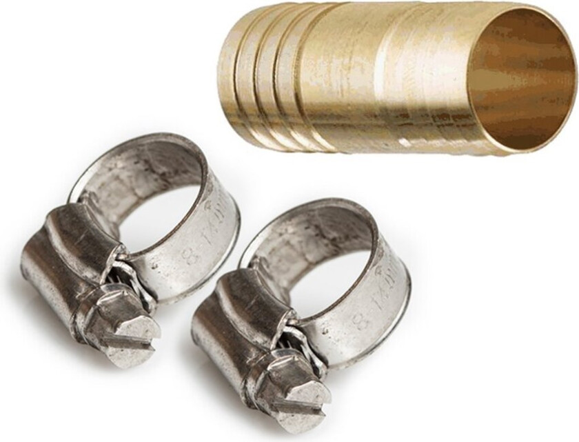 SLANGEKOBLING MESSING 20MM 3/4 2 STK SLANGEKLEMME