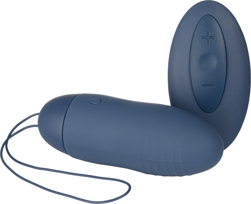 Ribbed Oppladbart Fjernstyrt Vibratoregg