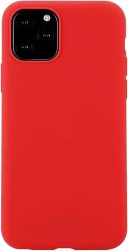Holdit iPhone 11 Pro Soft Touch Silikon Deksel - Rød