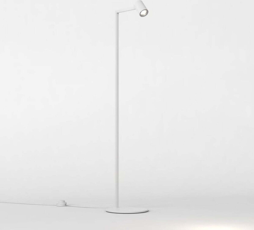 Ascoli gulvlampe - Hvit