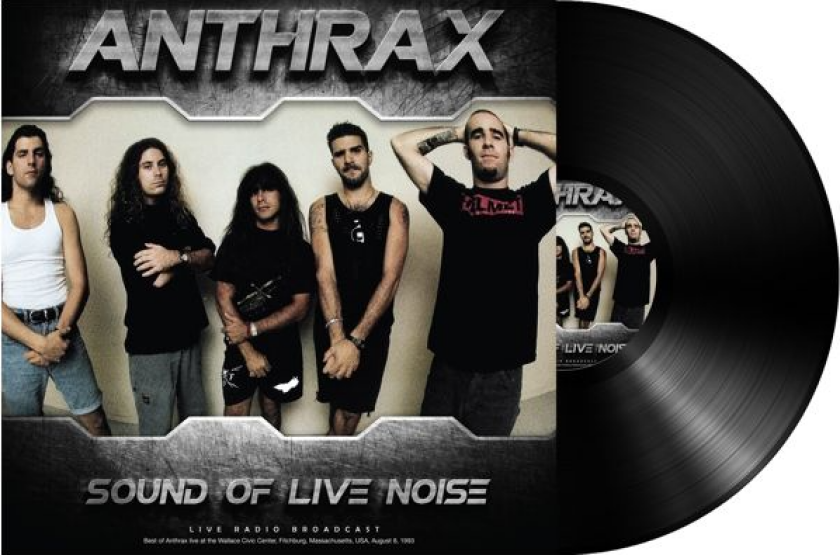 Anthrax Sound of Live Noise (Live Radio Broadcast) LP/Vinyl
