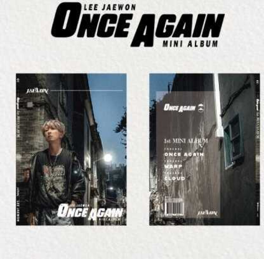 Lee Jae Won Once Again incl. 60pg Photobook, 2 Photocards + Folded Poster CD