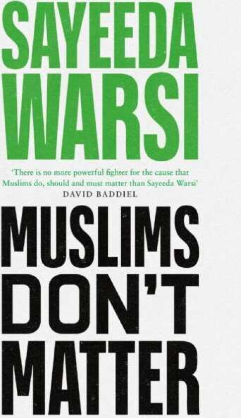 Muslims Don't Matter