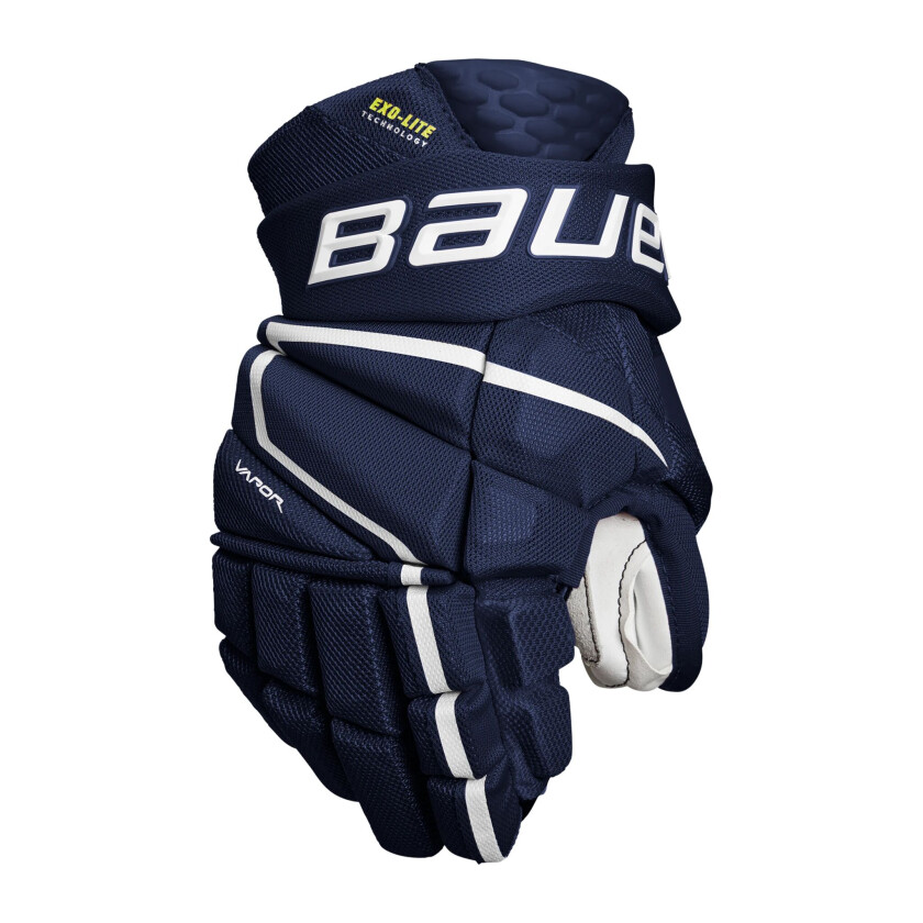 bauer S22 Vapor Hyperlite Glove - Jr 23/24, hockeyhanske junior Navyblue