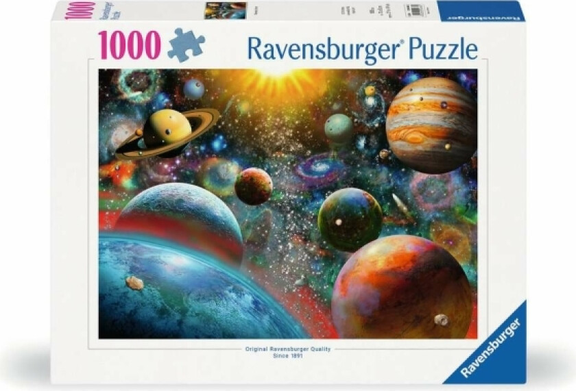 Puzzle Planets (1000 Pieces)