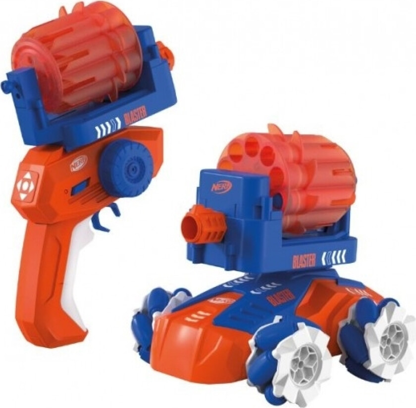Nerf Blasting Car Rc 2,4Ghz