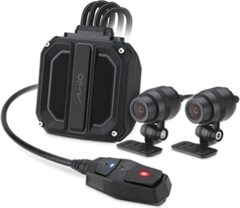 | Mivue M820wd Dual-Lens Motorcycle Driving Recorder | Receive Five Satellite Gps | Wi-Fi