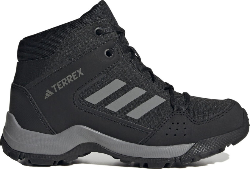 Kids' Terrex Hyperhiker Mid Hiking Shoes 30.5, Core Black/Grey Three/Core Black