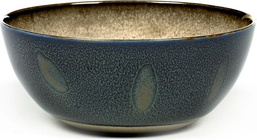 Terres de Rêves skål M Misty grey-dark blue