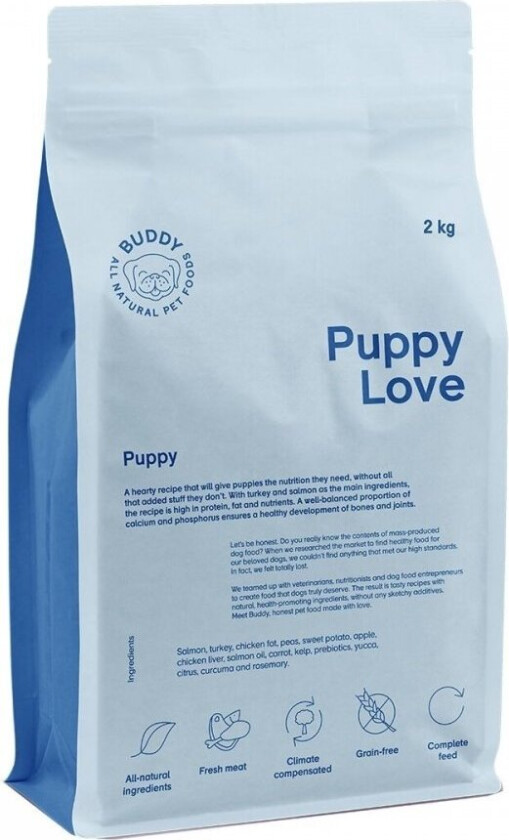 Buddy Petfoods Puppy Love 5 kg (2 kg)