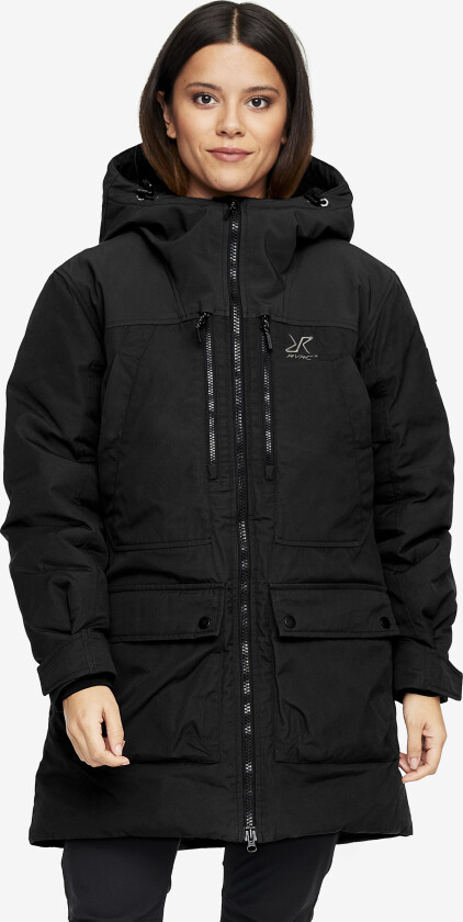 Outdoor Parka Dame Black, Størrelse:3XL - Skalljakke, Turjakke & Vindjakke