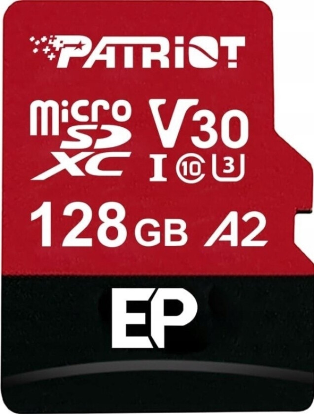 Karta Patriot Patriot Ep Pro A2 Micro Sdxc 128Gb 90/80 Mb/S V30 U3 Class10