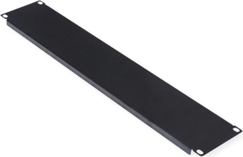 Roline 19 Tommers Blindpanel 2U Svart (26.21.0094)