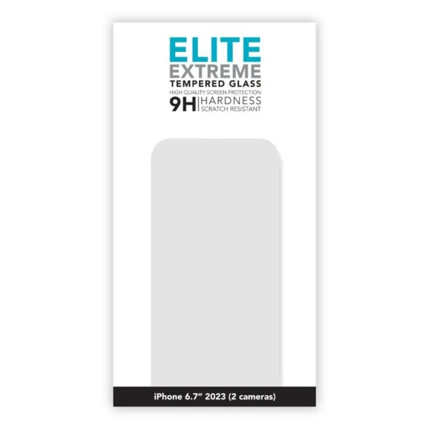 Elite Extreme Skjermbeskytter for iPhone 15 Plus