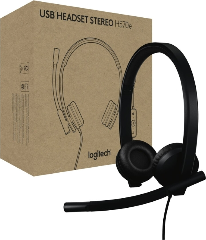 H570e - Hodesett - On-Ear - Kablet - Usb-A - Certified For Microsoft Teams