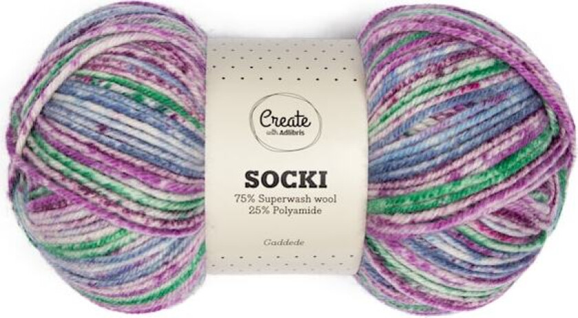 Socki Garn Ullmiks 100 g Exotic Bird C154 Adlibris