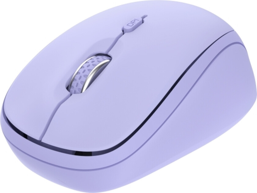 Trust Yvi+ Compact Multi-Device Wireless Mouse - Lilla