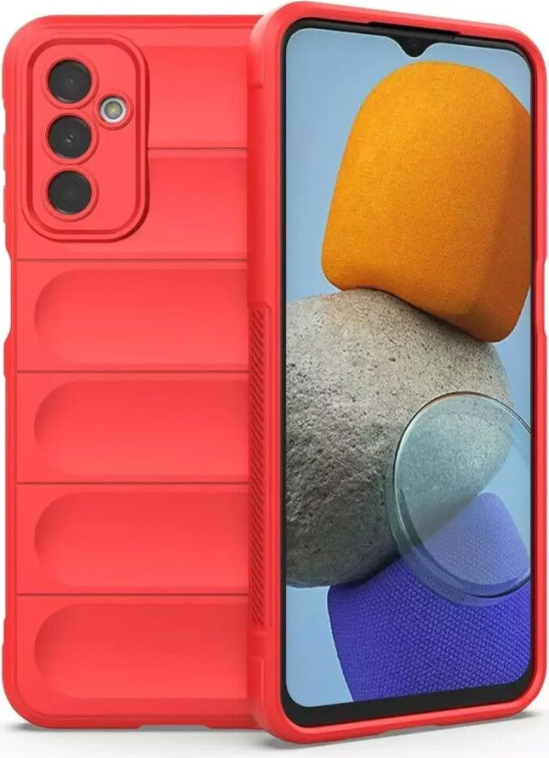 Samsung Galaxy M23 (5G) Bakside Deksel m. Utskjæringer - Rød