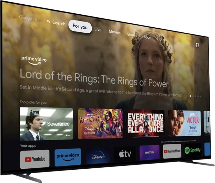Bravia Xr Xr-65A80l - 65" Diagonalklasse (64.5" Synlig) - A80l Series Oled Tv - Smart Tv - Google Tv - 4K Uhd (2160P) 3840 X 2160 - Hdr - Titans