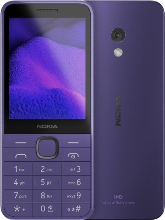 Hmd Nokia 235 (2024) - 4G, Volte, 2,8&Quot , 2Mp, 64Mb/128Mb Purple