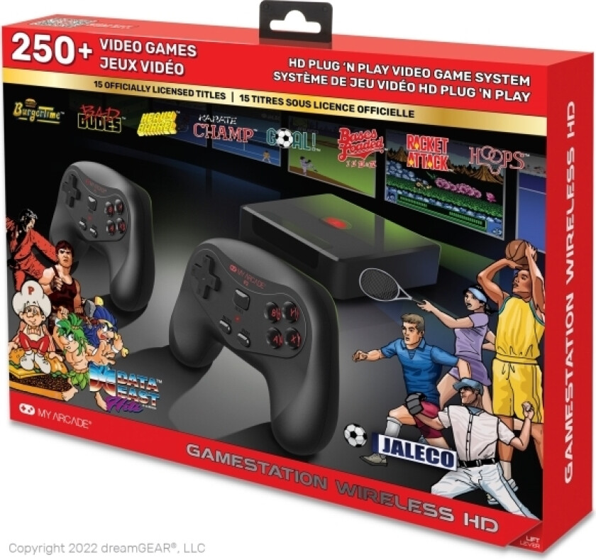 My Arcade Gamestation Wireless 308 Games Dgunl-4144