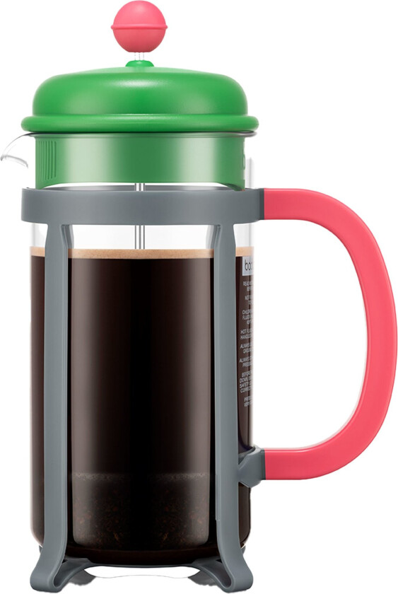 Java presskanne 8 kopper, grønn/grå