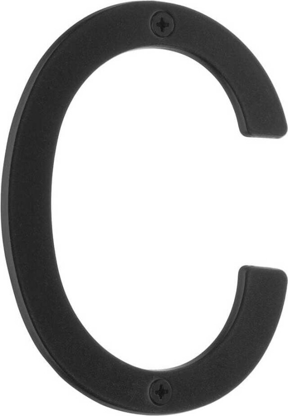 Villa Husbokstav Svart / C